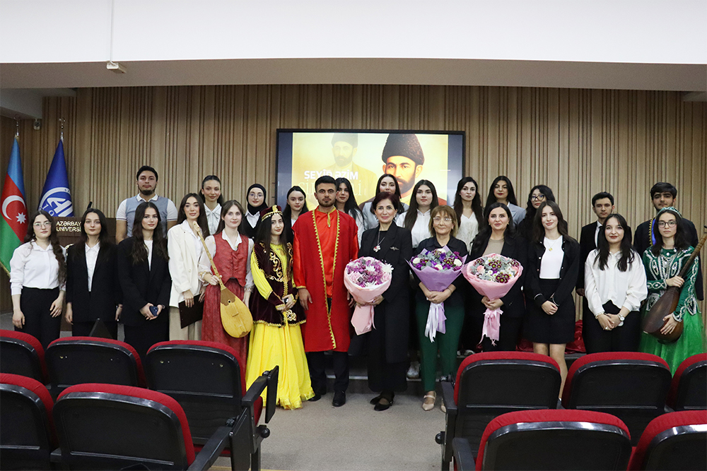 Azərbaycan Universitetində  Seyid Əzim Şirvaninin 190 illik yubileyi qeyd olunub