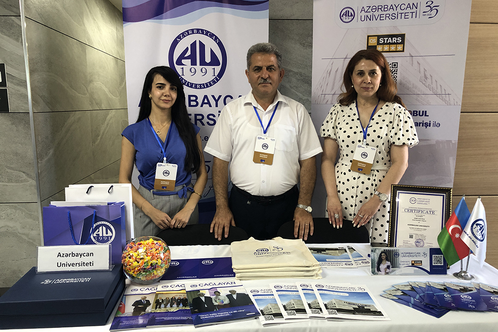 Azərbaycan Universiteti ali təhsil müəssisələrinin sərgisində təmsil olunur