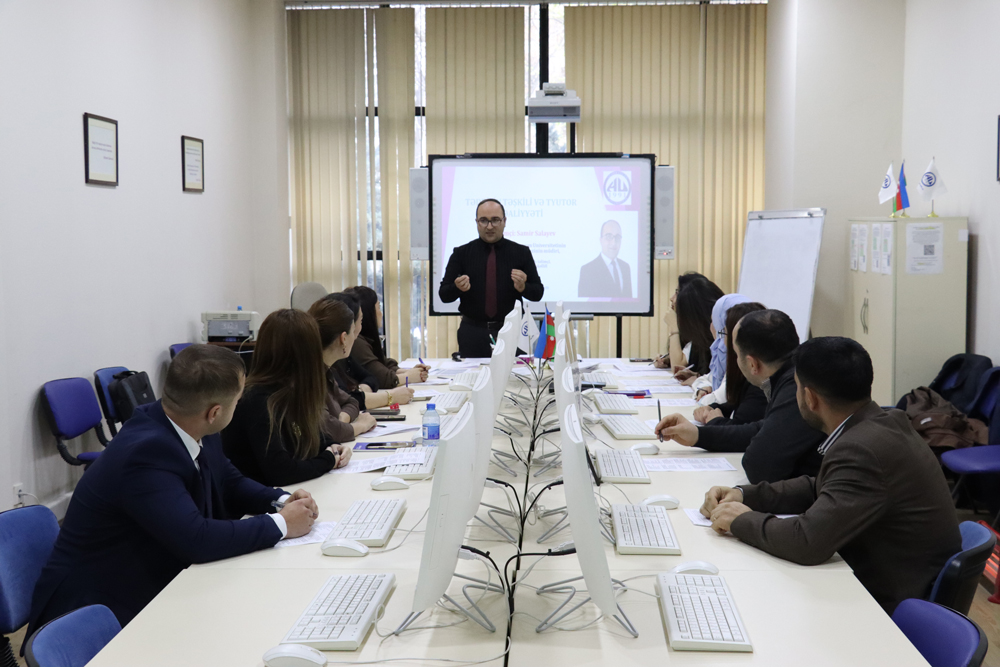 Azərbaycan Universitetində akademik məsləhətçilər üçün təlim təşkil olunub