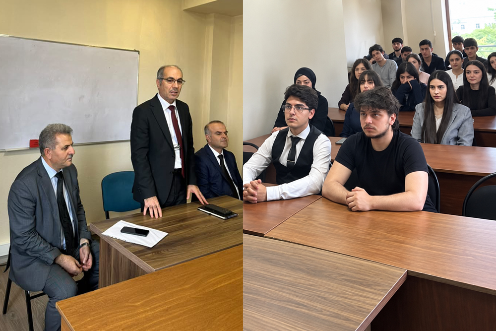 Azərbaycan Universitetində tələbələrin innovativ layihələrdə iştirakı müzakirə olunub
