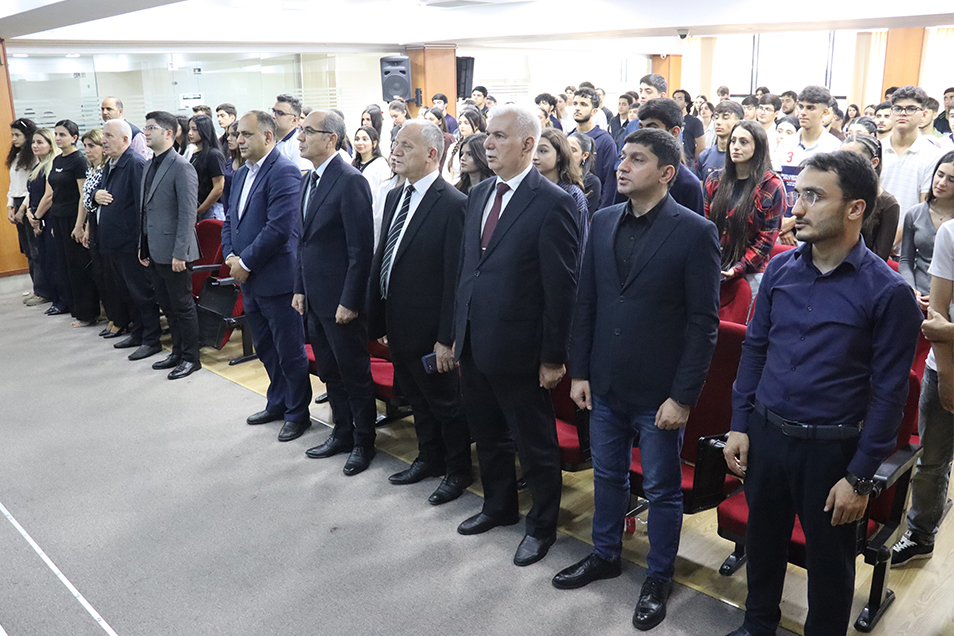 Azərbaycan Universitetində Müstəqilliyinin Bərpası Gününə həsr olunmuş tədbir keçirilib